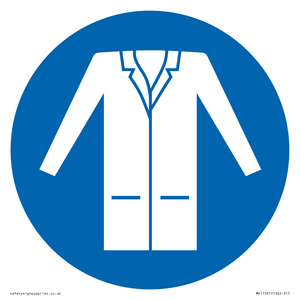 Custom Mandatory: Wear a lab coat